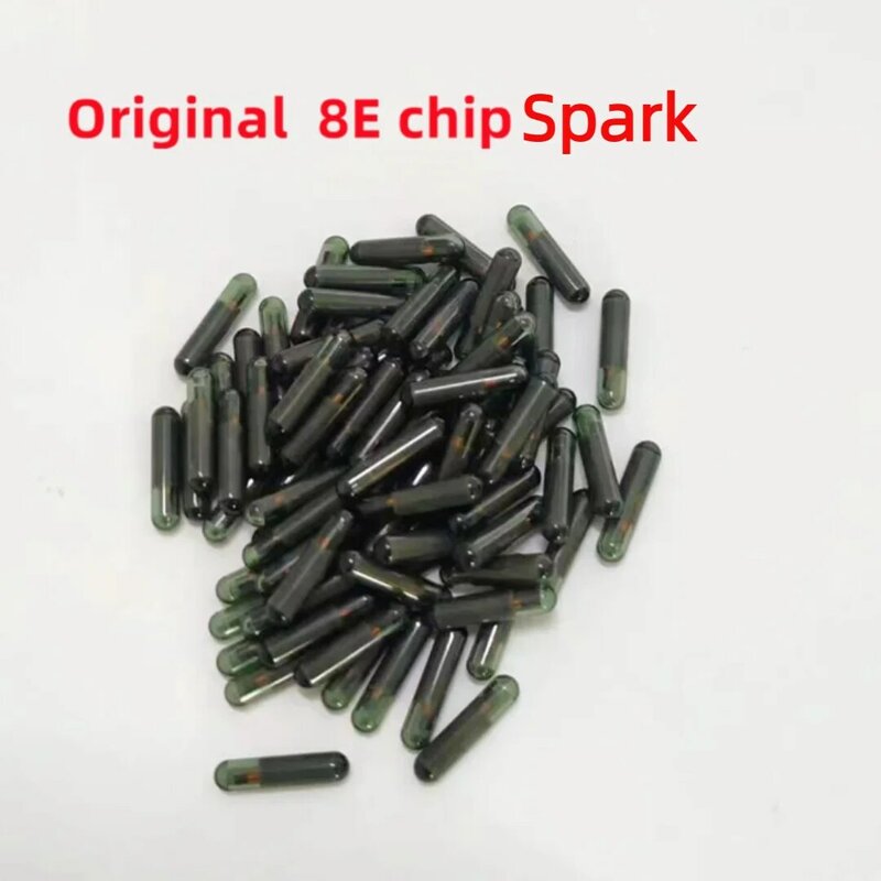 5 pz/lotto 8e chip spark Auto Transponder Chip vuoto chiave Auto Chip 8E adatto per sbloccato