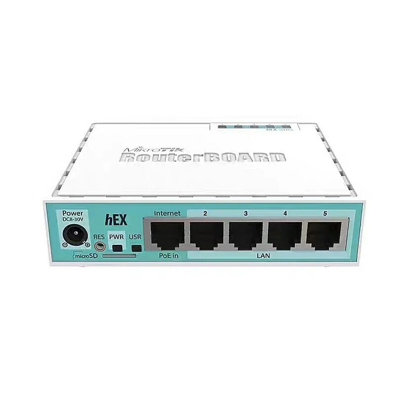 Mikro tik gigabit router hex rb750gr3 unterstützt 5 10/100/1000 mbps Ethernet-Ports