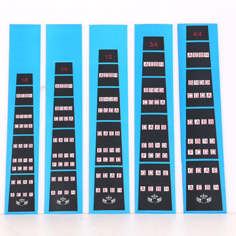 مجموعة ملصقات الكمان ، إكسسوارات للمبتدئين ، دليل علامات الأصابع ، 4 ، 4 ، 4 ، 4 ، 4 ، 7 ، من من من من من من صينى
