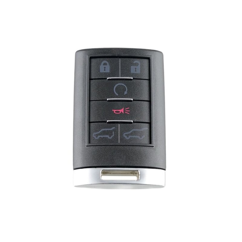 جديد مفتاح سيارة بديل قذيفة بدون مفتاح صغير ل 2007-2014 كاديلاك إسكاليد ESV تحويلة مفتاح بعيد فوب 6 أزرار قذيفة