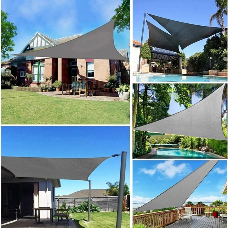 420d tenda da sole impermeabile per esterni tenda da sole rettangolare tenda da sole da giardino cortile tenda da sole per auto da spiaggia