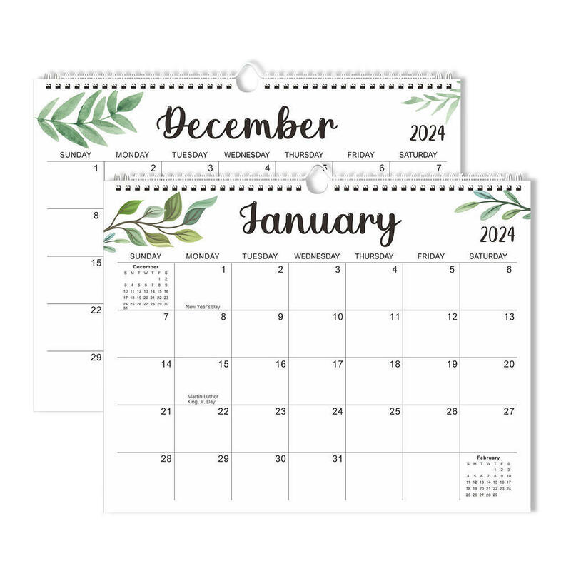 2020-2021 Tisch kalender Wandkalender mit großen monatlichen Seiten Schreibtisch Zeitplan Home Office Planer Notiz Agenda Zeitplan