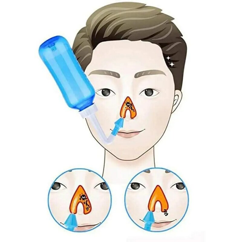 System płukania nosa zatokowy i alergie łagodzące ciśnienie w nosie naczynie do płukania nosa do płukania nosa trymer do nosa dorosłych dzieci środek do mycia nosa