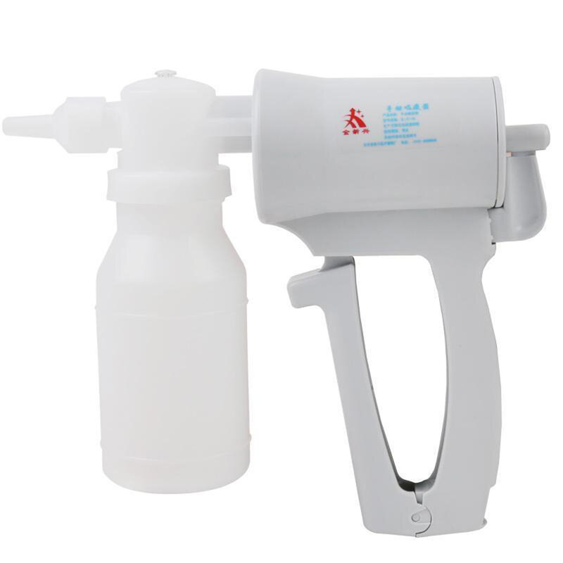 1Pc Huishoudelijke Handleiding Sputum Aspirator Draagbare En Eenvoudig Te Bedienen Handheld Sputum Aspirator