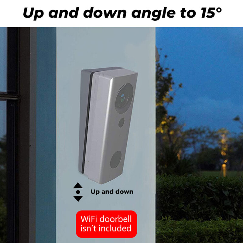 1pc Blink Video Doorbell Wedge Mount Bracket Wireless Video Doorbell