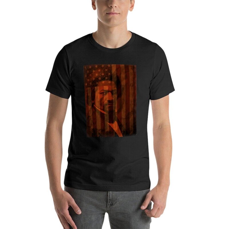 Koszulka Frederick Douglass t-shirt z motywem anime mężczyzn
