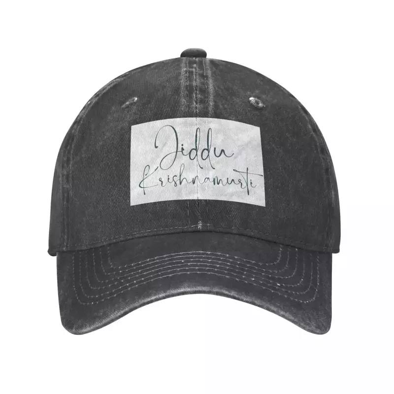 Jiddu krishnamurti Name-quotes หมวกคาวบอยใหม่หมวก trucker หมวกกอล์ฟสำหรับชายหญิง