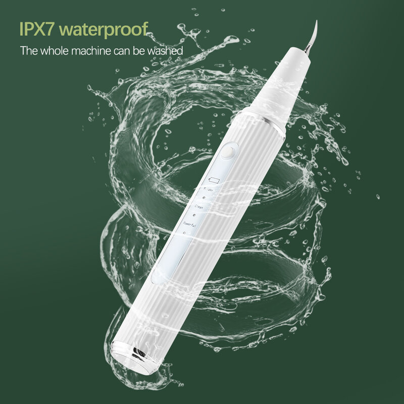 Elektryczny ultradźwiękowy inteligentny USB 3-trybowy wodoodporny zestaw wymiennych głowic do czyszczenia domu IPX7