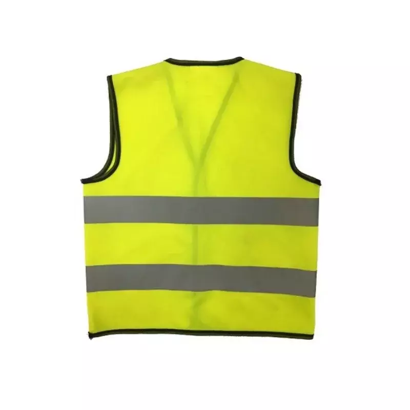 Chaleco reflectante de seguridad para niños, ropa fluorescente de alta visibilidad para deportes nocturnos, advertencia para exteriores