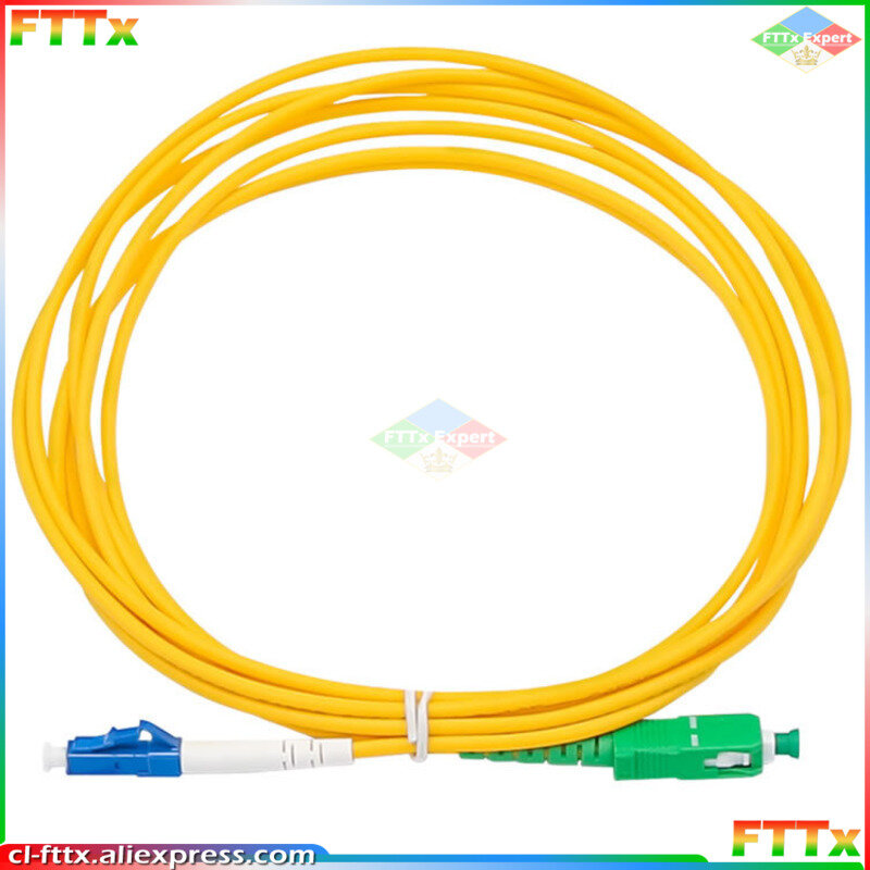 Freies Verschiffen 10PCS Simplex SC/APC-LC/UPC fiber optic patchkabel Kabel 1m/2m/3m/5m/10m lwl jumper kabel 3,0mm