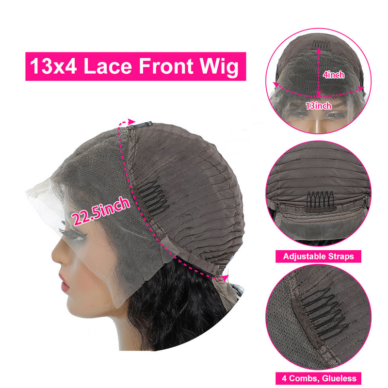 Lumiere 13x4 Имбирные оранжевые фронтальные парики на сетке для женщин HD прозрачные прямые фронтальные парики на сетке предварительно выщипанные с детскими волосами