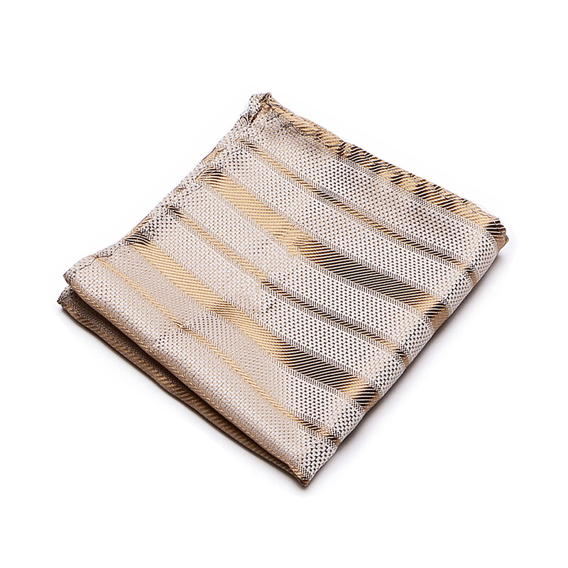 Модный брендовый роскошный красивый Шелковый нагрудный платок ручной работы с геометрическим рисунком мужская деловая одежда хаки для офиса
