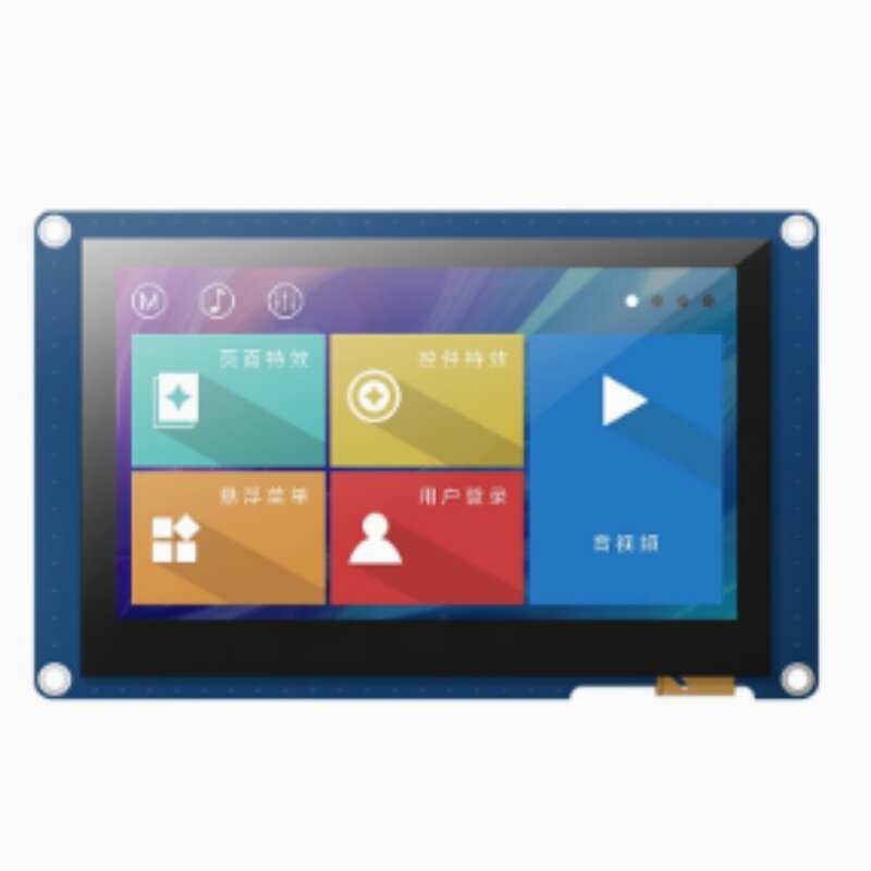 TJC8048X543_011 X5 series 4.3-inch IPS high-definition display screen industrial touch serial port screen 800 * 480