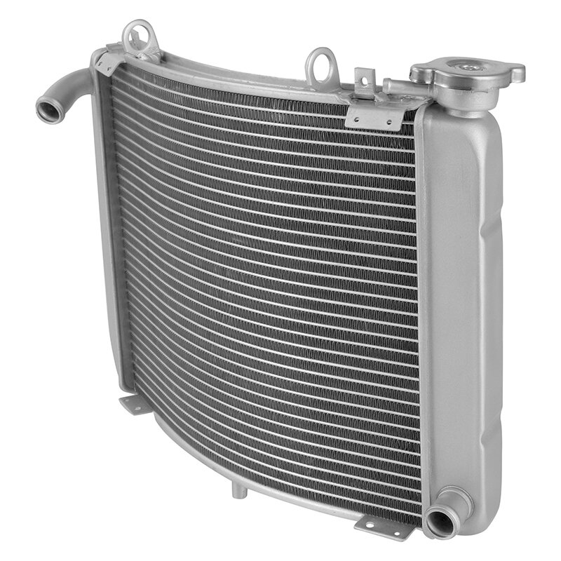 Refrigerador de alumínio do motor do radiador da substituição da motocicleta refrigerar para honda nsr 250 1991-1998 92 93 94 95 96 97 prata