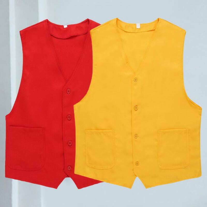 Fishing Vest Single-breasted Sweat Absorption Outdoor Cardigan Community Workers Clothes Unisex