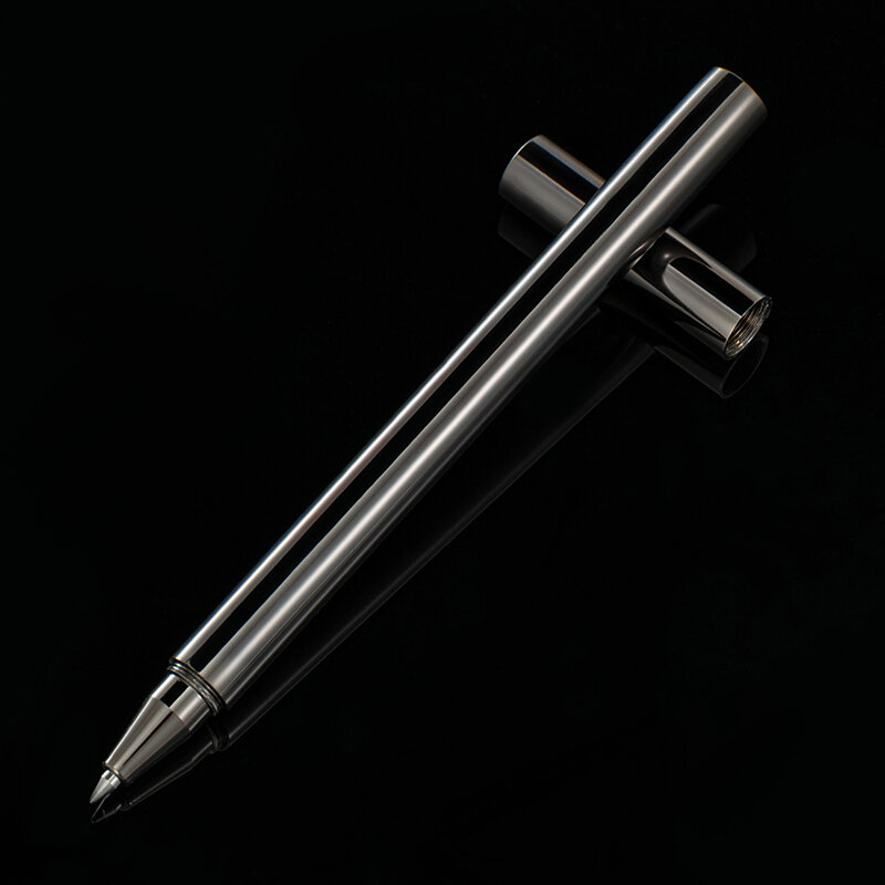 Full Metal Roller Caneta Esferográfica para Homens de Negócios, Forma Reta, Gift Writing Pen, Alta Qualidade, Buy 2 Enviar Presente, Nova Chegada