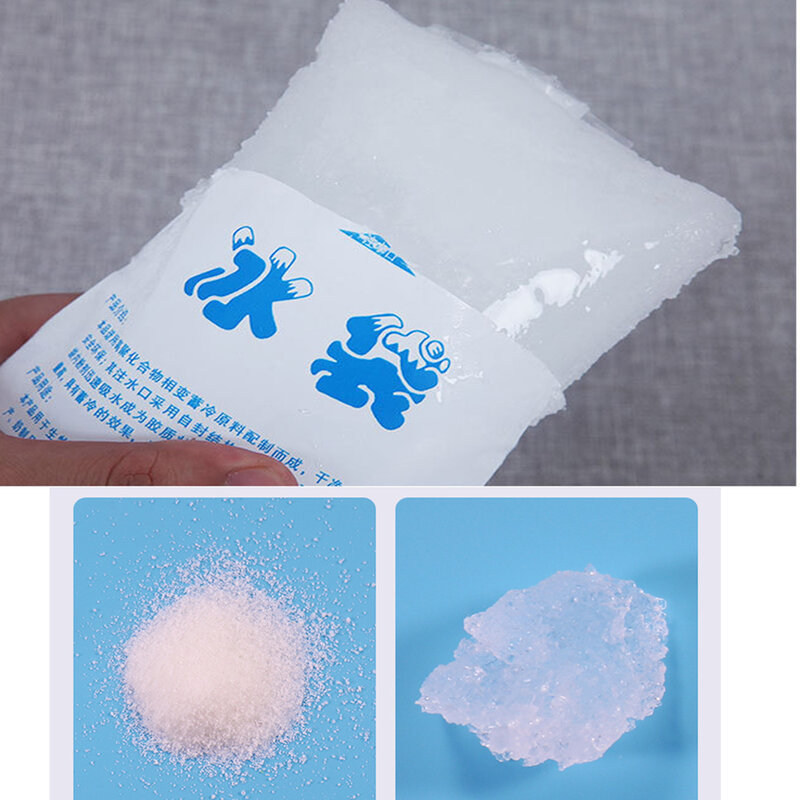 Reusable Water Injection Refrigerate Gel Dry Cooler Bag Icing Bags Ice Pack