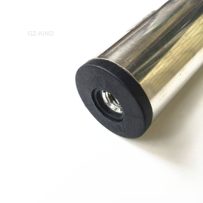 2/4/8 tampões plásticos pretos redondos dos dos pces da tubulação com diâmetro 16mm 19mm da linha do metal de m6