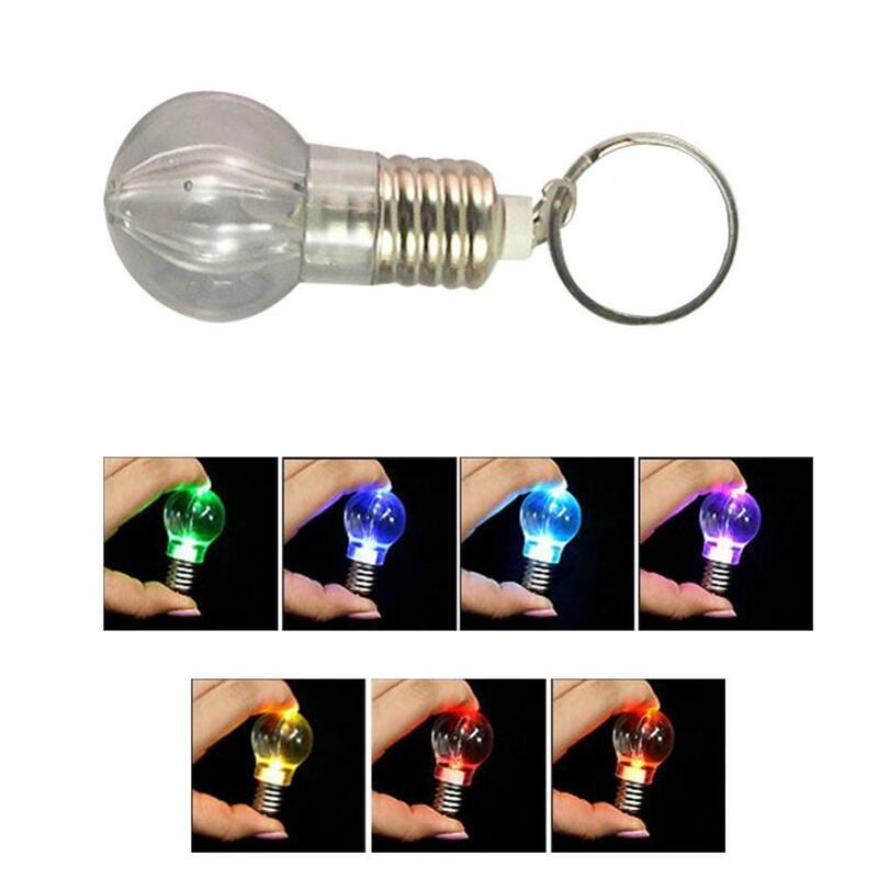 Mini Led Zaklamp Gloeilamp Sleutelhanger Lamp Pet Led Lichtgevende Hanger Sieraden Accessoires Tas Auto Sleutel Hanger