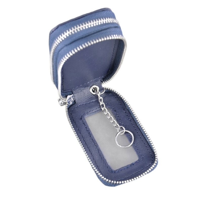 Práctica cartera para llaves con cremallera en bolsa almacenamiento Material calidad, organizador para hombres, envío