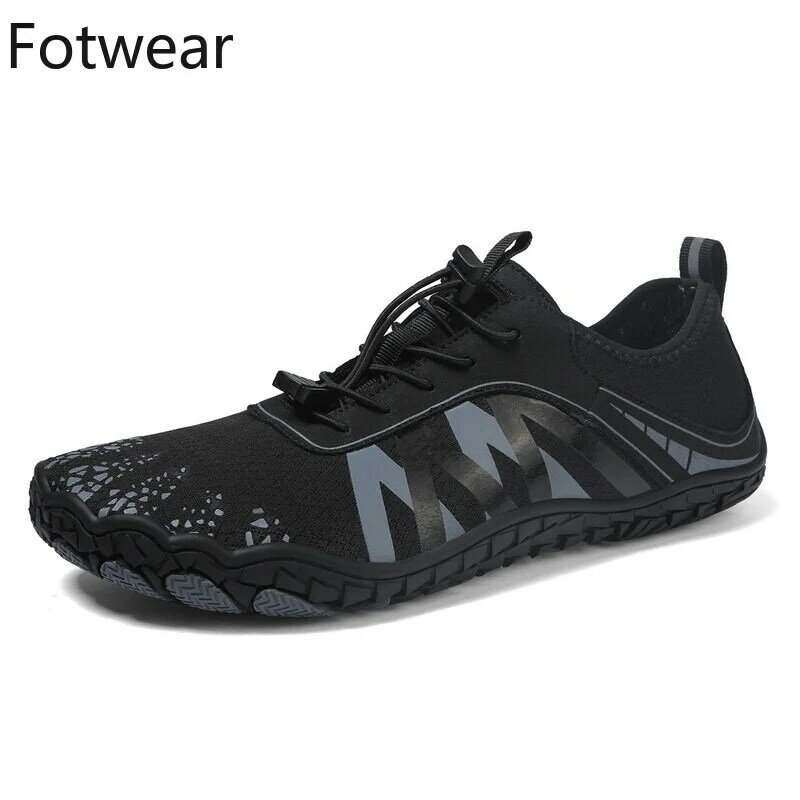 Quick Dry Water Shoes 36-46 Men Women Non-slip Rubber Sole Yoga Sneakers Unisex Drainage Outlet Swimming Barefoot Shoes Wide Toe