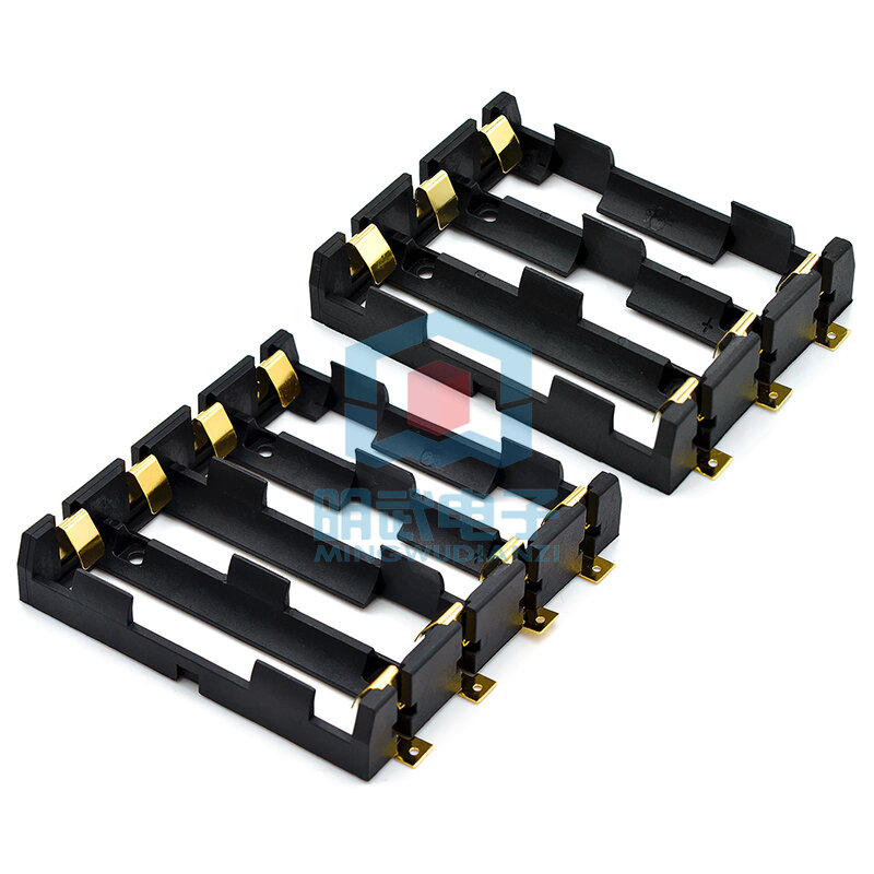 Caja de batería SMD 18650, soporte de batería SMD de 1 a 4 secciones, enchufe directo SMT SMD, Individual/doble/tres/cuatro secciones