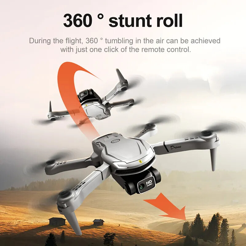 Lenovo V88 Drone 8K profesional HD Aerial kamera ganda 5G GPS penghindar halangan Drone Quadcopter mainan UAV 9000M gratis pengiriman