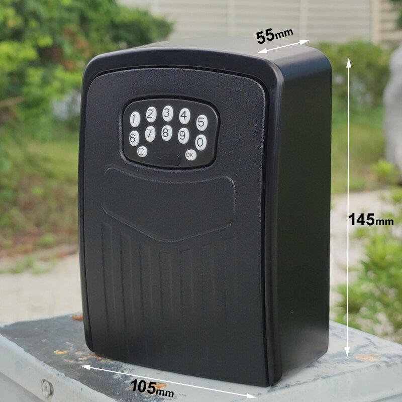 Caja de almacenamiento inteligente con huella dactilar para el hogar, dispositivo de seguridad con bloqueo de contraseña, aplicación Smart Life, desbloqueo remoto por Bluetooth, puerta de enlace de malla, TUYA