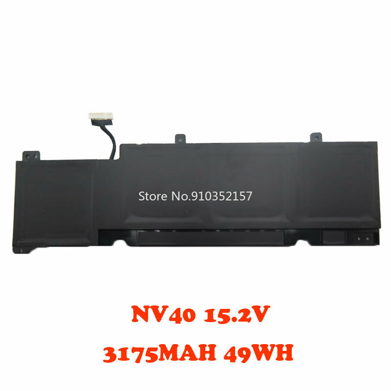 Bateria do portátil Para CLEVO NV40ME NV40MB NV40BAT-4-49 NV40BAT-4 49WH 6-87-NV40S-41B01 15.2V 3175mAh Nova
