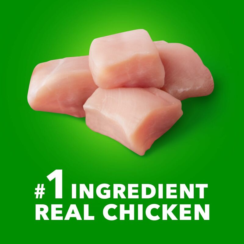 IAMS dewasa Protein tinggi jenis besar makanan anjing kering dengan ayam asli, 30 lb. Tas