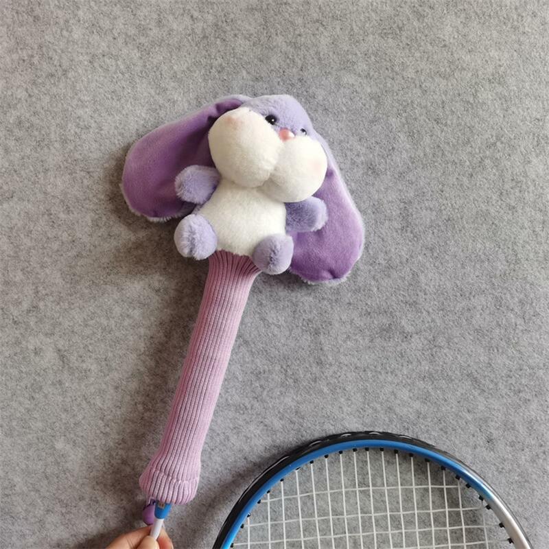 Juste de poignée coordonnante pour raquette de badminton, raquette de tennis absorbante, dessin animé
