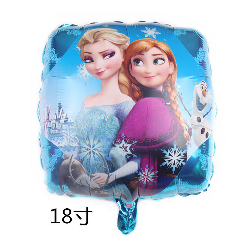 Диснея замороженная Элса Анна алюминиевый шарик украшение детский душ день рождения девочка вечеринка принцессы Олаф фольга аэростат домашнее украшение Воздушные шары из фольги Disney «Холодное сердце»
