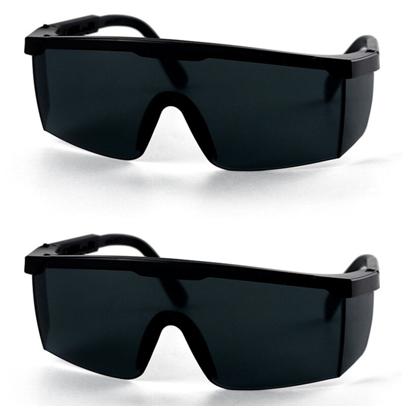 UV Splash-Proof Óculos de Soldagem, Soldador Anti Strong Light, Casa DIY Ferramentas Peças, 2X