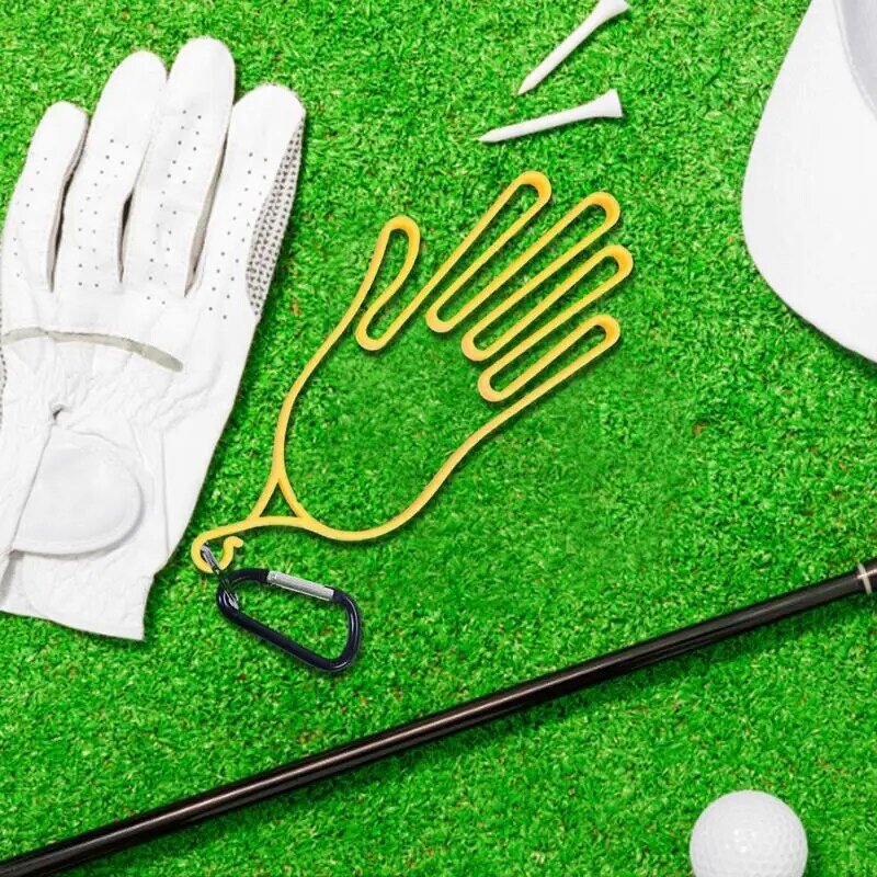 Uchwyt na rękawice golfowe golfista sportowy golfista sprzęt wieszak na suszarkę nosze z klamrami golfista