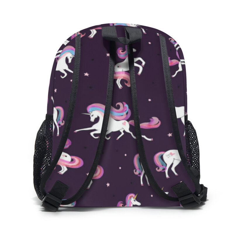 Children Bag Beautiful unicorns Kids Bag Kindergarten Preschool Backpack for Boys Girls 3-4-6 Years Old