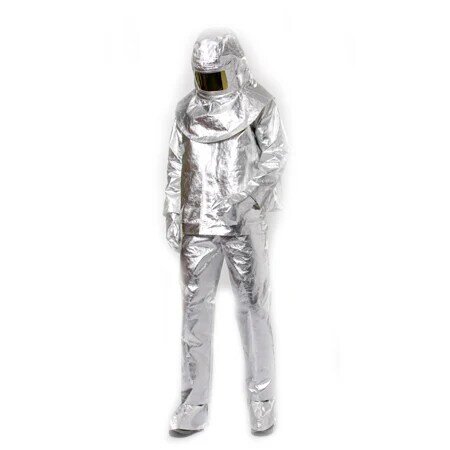Огнеупорный Бесконтактный костюм, алюминиевый Теплоизоляционный костюм на 1000 градусов