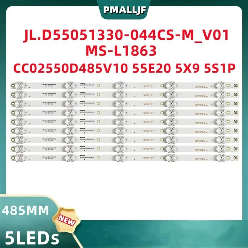 Strip LED untuk BAIRD MS-L1863 Supra STV-LC55ST3000U JL.D55051330-044CS-M_V01