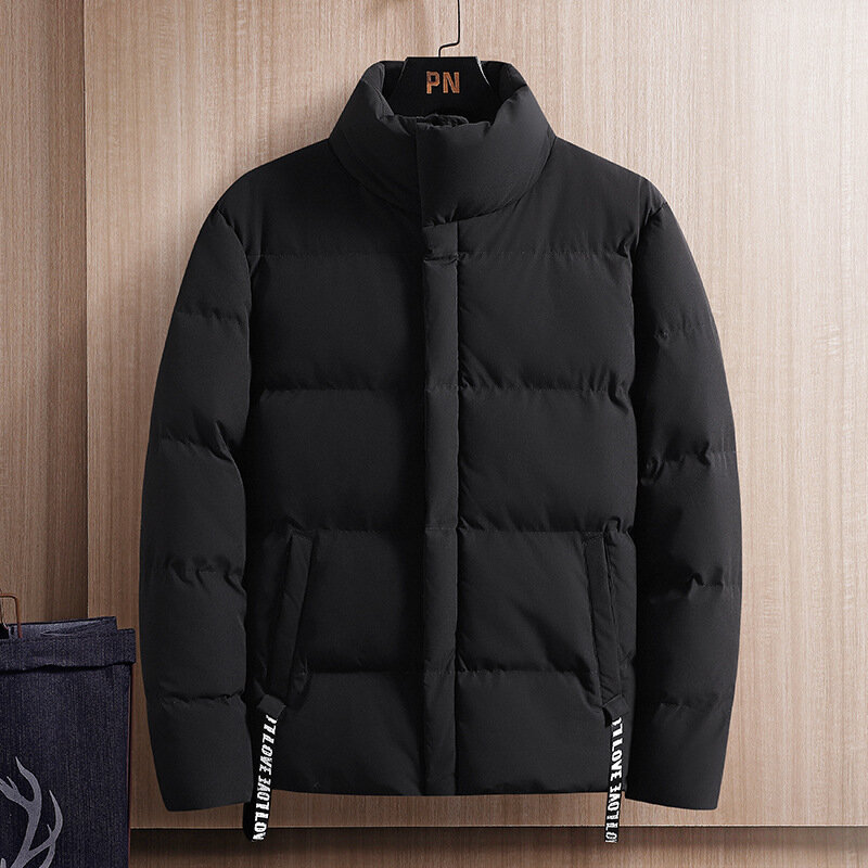 2023 Winter New Luxury Fashion Cotton Clothes Men Thickening Light Luxury Fashion Warm Jacket Boutique Clothing Simple Style