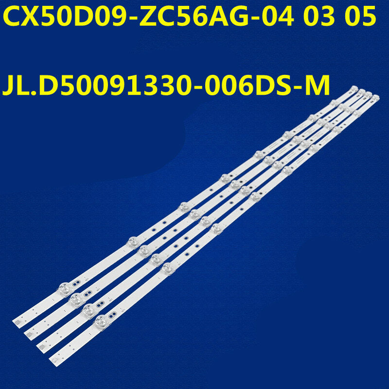 New LED Strip For 50E200 U50E7000E JL.D50091330-006DS-M_V02 CX50D09-ZC23AG-05 CX50D09-ZC56AG-05 CX500DLEDM 50LUA29E 50U660T