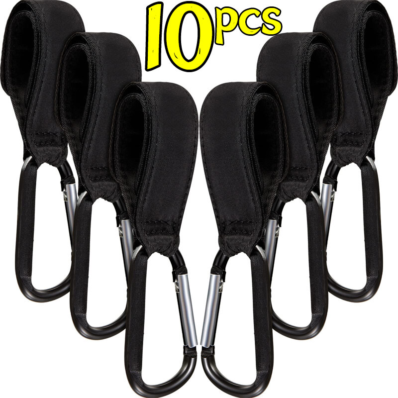 1/10pcs Stroller Hook Clip Baby Multifunction Adhesive Clasp Loop Buckle Diaper Bag Shopping Pram Hook Hanger Parts Accessories