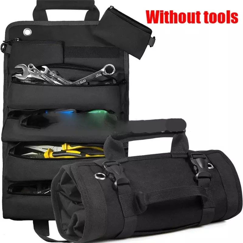 Tas peralatan multifungsi kantong alat perangkat keras portabel tas Organizer alat kecil kualitas tinggi profesional