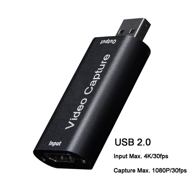 4k USB 2,0 Video aufnahme karte für HDMI-kompatible Video Grabber Live-Streaming-Box Aufnahme PS4 Xbox Telefon Spiel DVD HD-Kamera