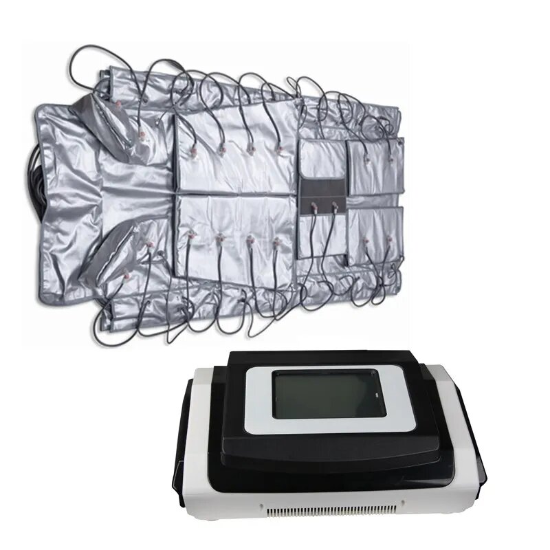 جهاز تدليك احترافي مضاد للشيخوخة 3 في 1 EMS آلة تنحيف الجسم بالضغط والتصريف اللمفاوي