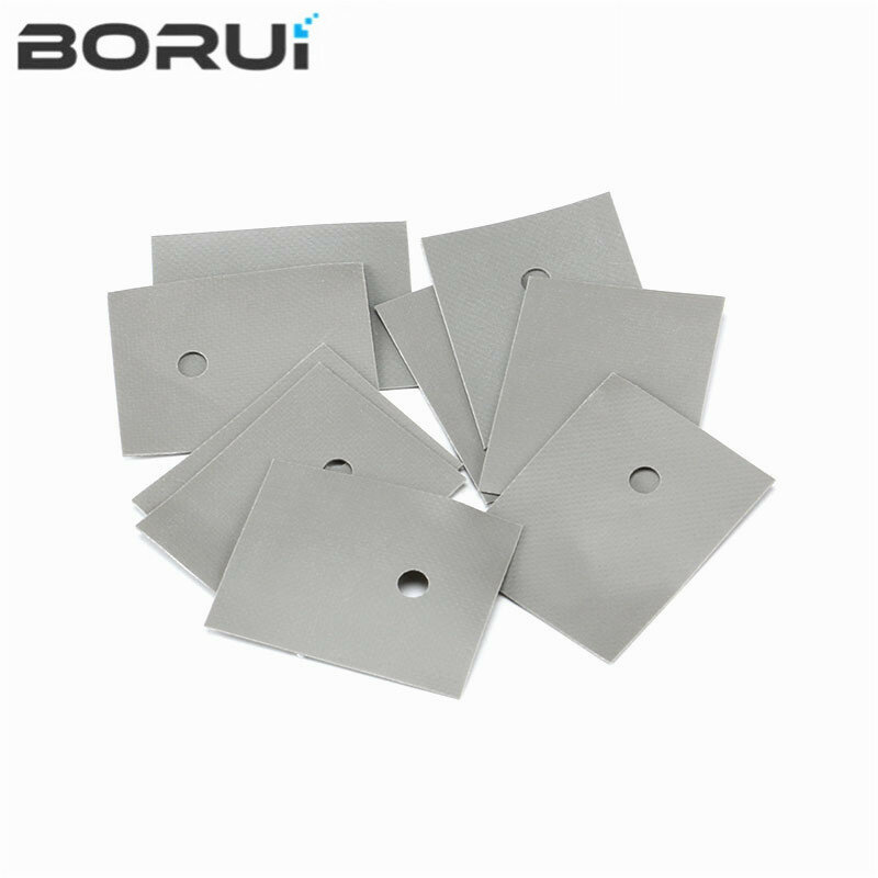 50pcs/LOT Large TO-3P TO-247 silicone sheet insulation pads silicone insulation film