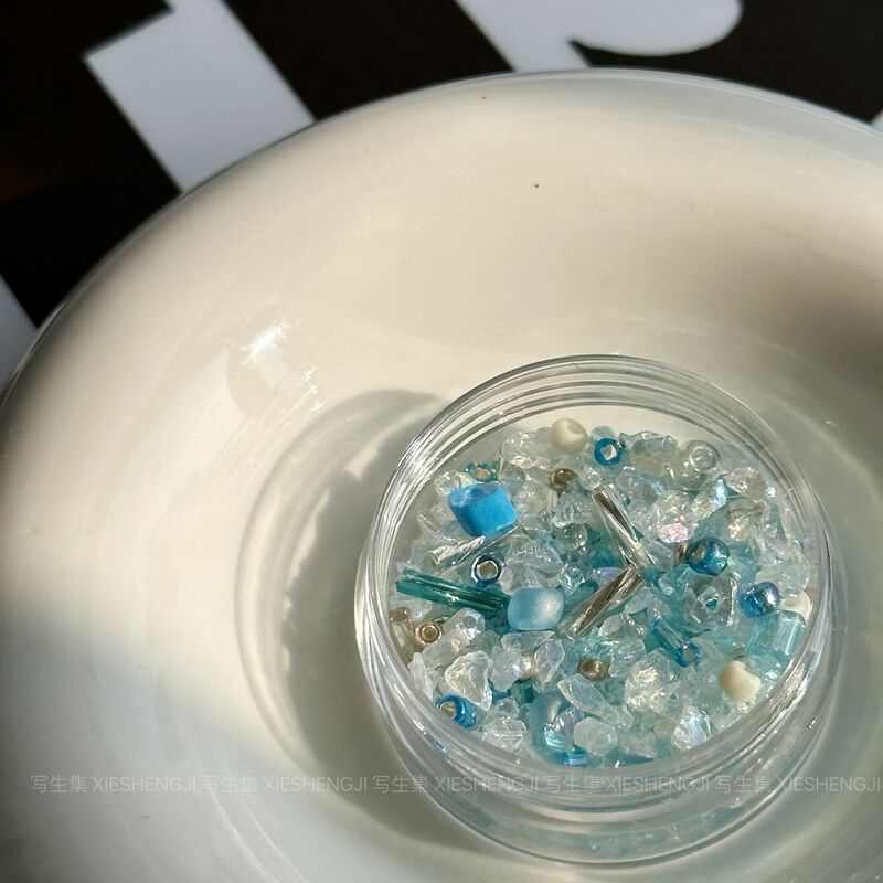 3D Nail Bare Mixed Sharp Bottom Zircon Sparkling Crystal Mini Art Rhinestones Collection Diamond Decorative Accessories