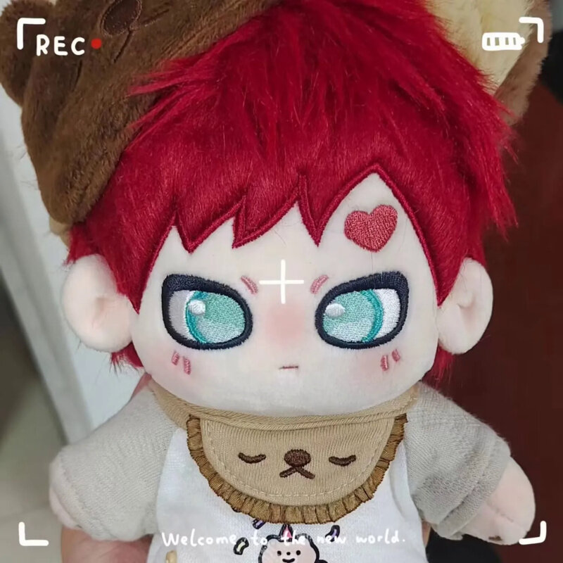 No Attributes Cute Ear Plush Stuffed Doll Body Dress UP Cartoon Cotton Plushie Pillow 20cm Anime Cosplay Mascot Xmas Gift