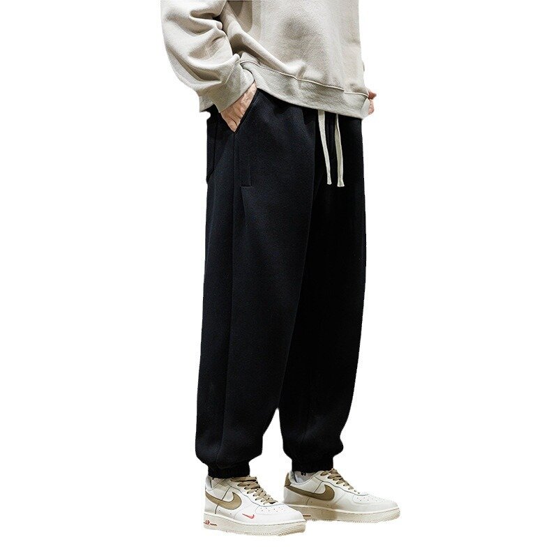 Pantalon de sport coréen pour hommes, vêtements masculins, grande taille 8XL, mode printemps et automne, nouveau, 2024