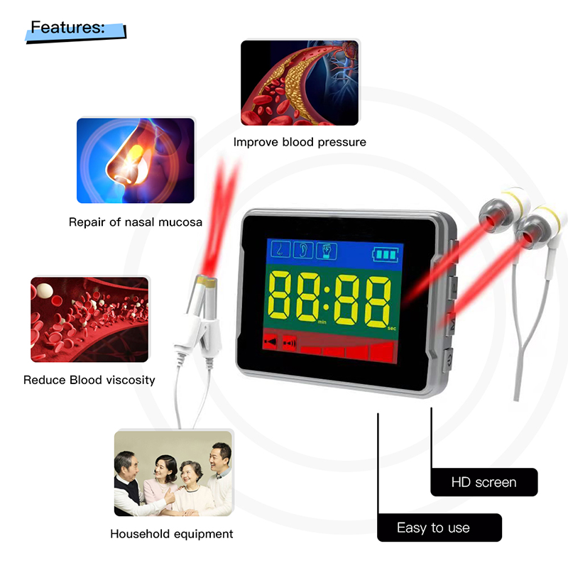 Wholesale and dropshipping wrist laser therapy device for hypertension
