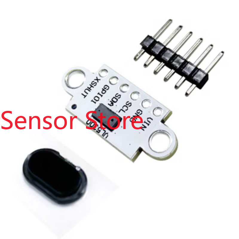Módulo de Sensor de rango láser, 5 piezas, VI5300, 4m, reemplaza VL53L0X, VL53L1X con cubierta
