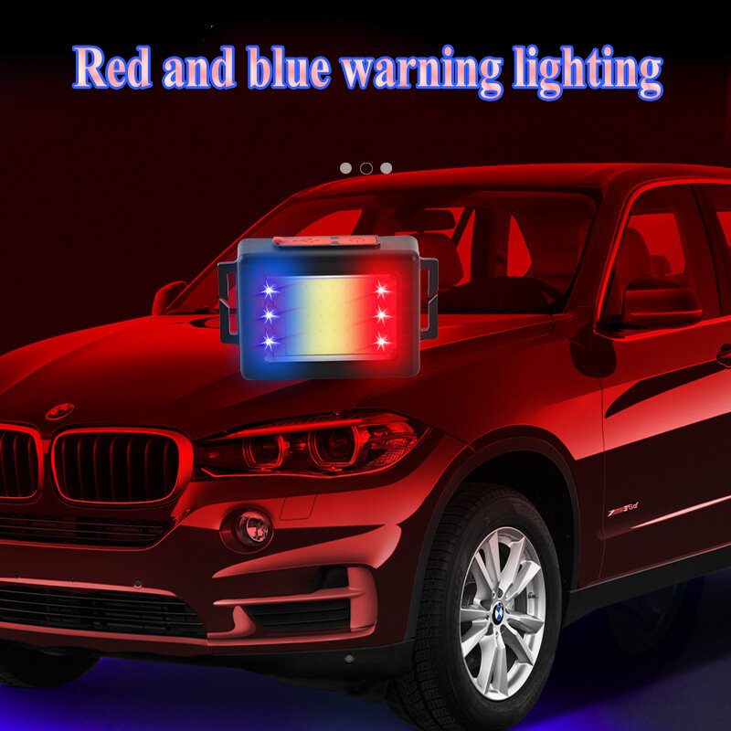 Faro LED COB superbrillante, lámpara de muñeca multifuncional, TYPE-C, carga USB, luces de advertencia rojas para exteriores